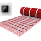 Verwarmingsmat Set 4 m² / 600 Watt Set met ET44-thermostaat | Wit (inbouw) - afb. 1