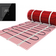 Verwarmingsmat Set 5 m² / 750 Watt Set met ET44-thermostaat | Zwart (inbouw) - afb. 1