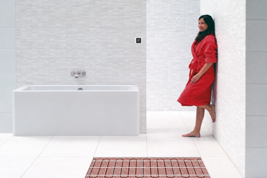 e-HEAT Mat Set met witte C16-thermostaat 1,50 m² / 225 Watt - afb. 3