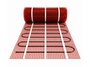 Verwarmingsmat 4,5 m² / 675 Watt (0,5m x 9m)