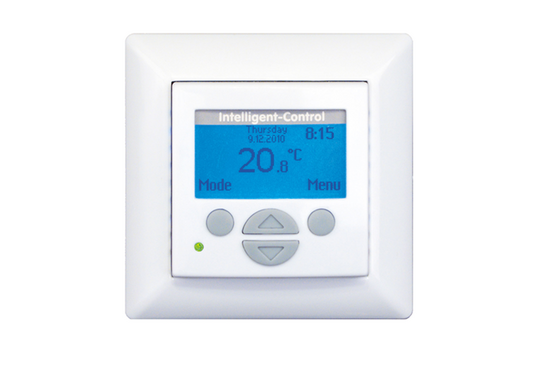 Verwarmingsmat Set 1m² / 150 Watt Set met MIC-klokthermostaat | Wit - afb. 5