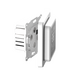 e-HEAT C16 WiFi Klokthermostaat C16-thermostaat (inbouw) | RAL 9010 Wit - afb. 2