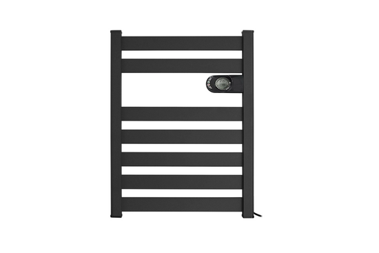 ZION Elektrische Badkamerradiator 500 Watt | Antraciet (RAL 7016) - afb. 1