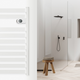 ZION Elektrische Badkamerradiator 750 Watt | Wit (RAL 9010) - afb. 4
